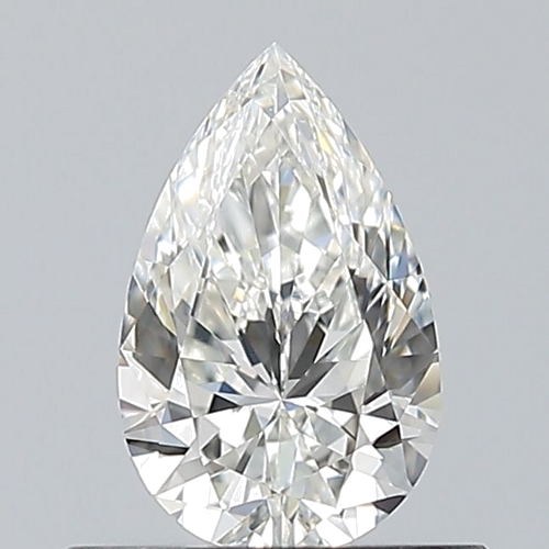 0.51 carat H-VS1 Natūralus Pear Deimantas (1)