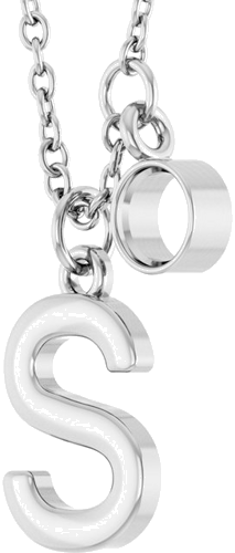 Pakabukas „Accented Initial“ 925 Sidabro Round 3mm (3)