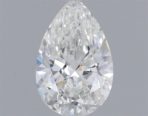 0.5 carat F-VS1 Natūralus Pear Deimantas (1)