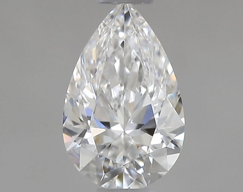 0.45 carat E-VVS2 Natūralus Pear Deimantas (1)