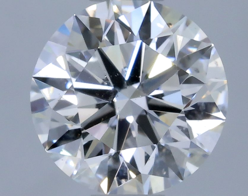 0.57 carat D-SI2 Excellent cut Natūralus Round Deimantas (1)