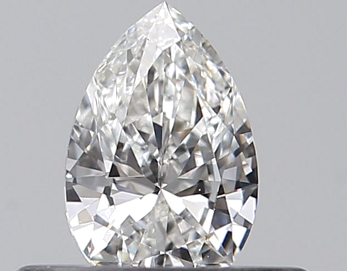 0.28 carat F-VS1 Natūralus Pear Deimantas (1)