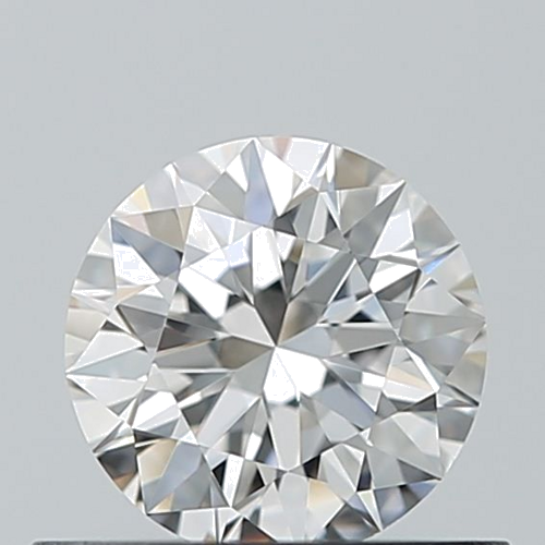 0.51 carat F-IF Excellent cut Natūralus Round Deimantas (1)