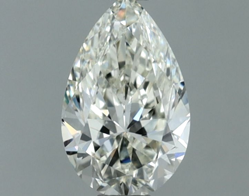 0.6 carat K-VVS2 Natūralus Pear Deimantas (1)