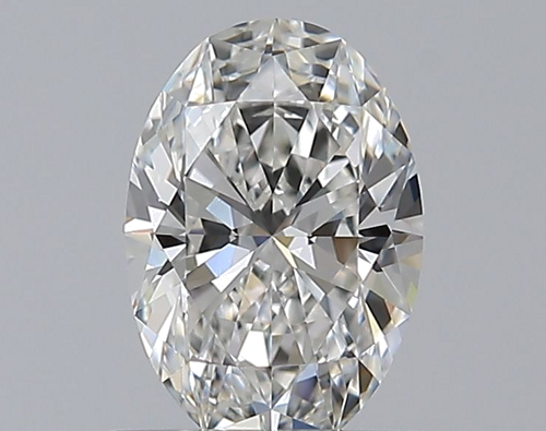 0.71 carat F-VVS1 Natūralus Oval Deimantas (1)