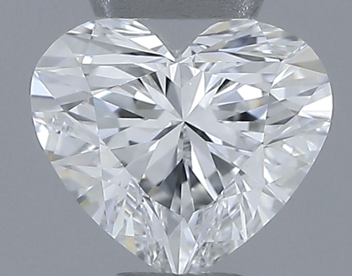 0.5 carat E-VVS2 Natūralus Heart Deimantas (1)