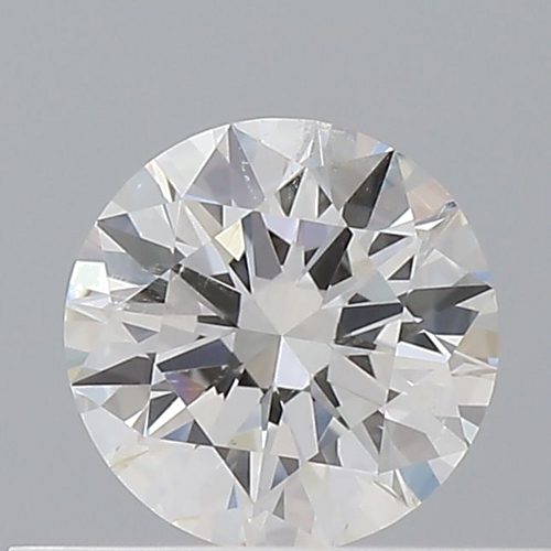 0.42 carat G-SI2 Excellent cut Natūralus Round Deimantas (1)