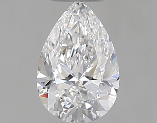 0.3 carat E-VVS2 Natūralus Pear Deimantas (1)
