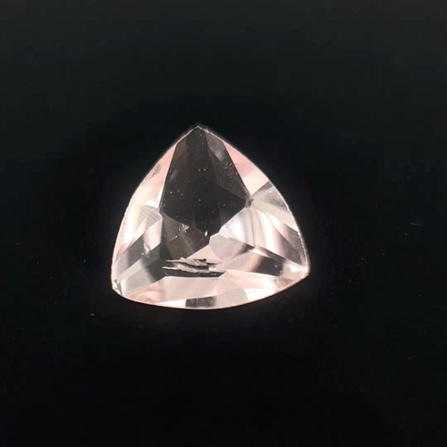 0.5 carat PINK Trilliant Morganite (1)