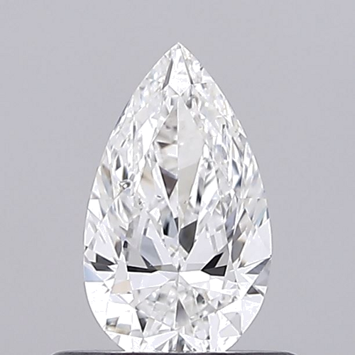 0.51 carat G-SI1 Natūralus Pear Deimantas (1)