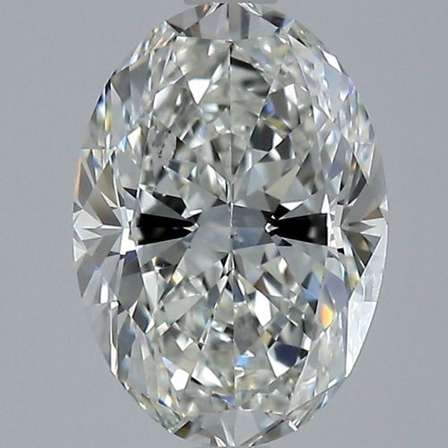 2.71 carat H-SI2 Natūralus Oval Deimantas (1)