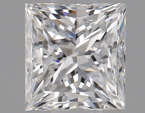0.4 carat E-SI2 Natūralus Princess Deimantas (1)