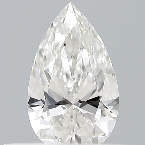 0.24 carat F-VS2 Natūralus Pear Deimantas (1)