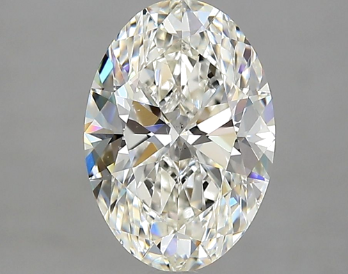 2.02 carat H-SI1 Natūralus Oval Deimantas (1)