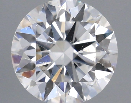 0.46 carat F-SI2 Excellent cut Natūralus Round Deimantas (1)