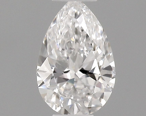 0.23 carat D-VVS1 Natūralus Pear Deimantas (1)