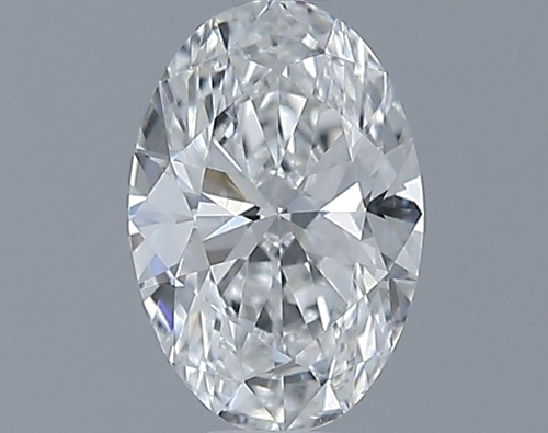 0.5 carat F-VS2 Natūralus Oval Deimantas (1)
