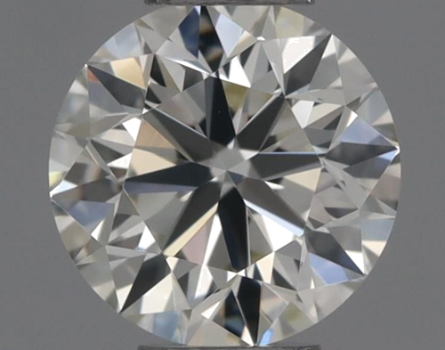 0.3 carat K-VVS2 Very Good cut Natūralus Round Deimantas (1)