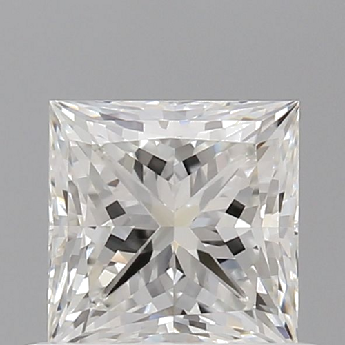 0.71 carat G-VVS2 Natūralus Princess Deimantas (1)