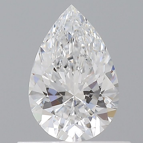 0.5 carat E-VS1 Natūralus Pear Deimantas (1)