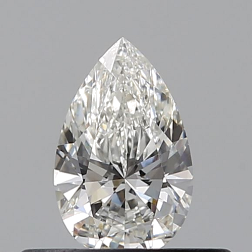 0.3 carat H-VS1 Natūralus Pear Deimantas (1)