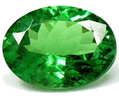 1.21 carat GREEN Oval Garnet (1)