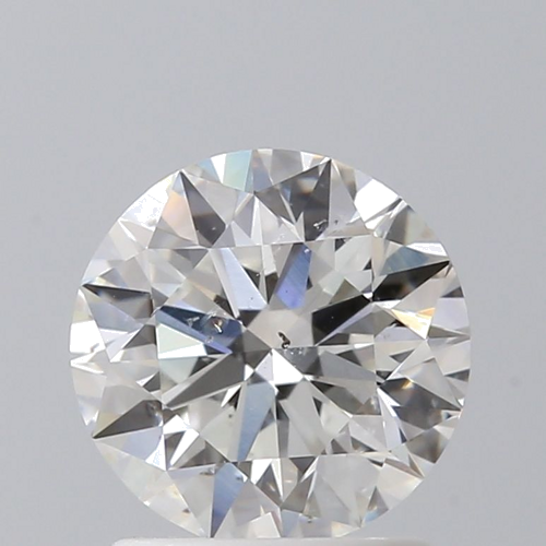 1.28 carat G-SI2 Excellent cut Natūralus Round Deimantas (1)