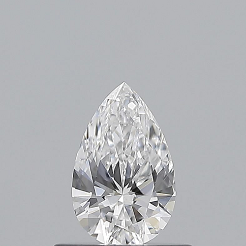 0.5 carat D-VVS1 Natūralus Pear Deimantas (1)