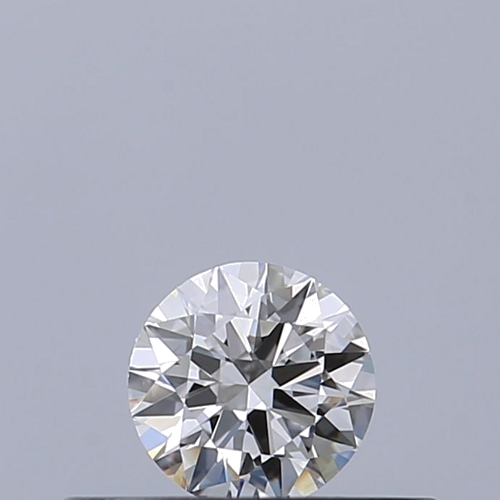 0.21 carat F-VVS1 Excellent cut Natūralus Round Deimantas (1)