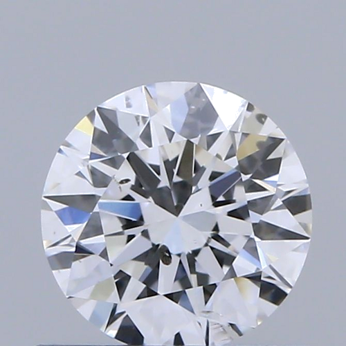 0.57 carat E-SI2 Excellent cut Natūralus Round Deimantas (1)