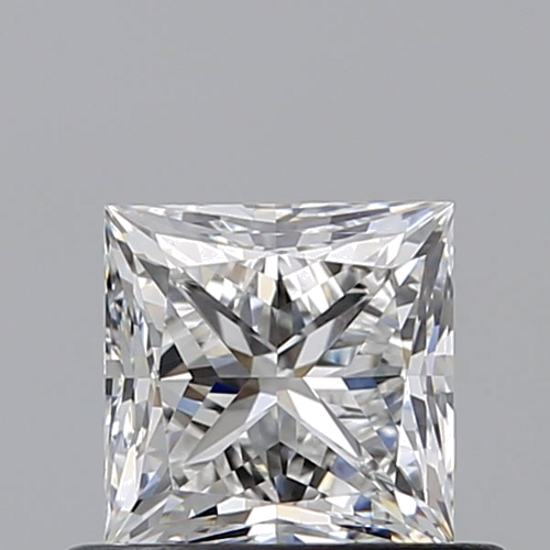 0.63 carat F-VS1 Natūralus Princess Deimantas (1)