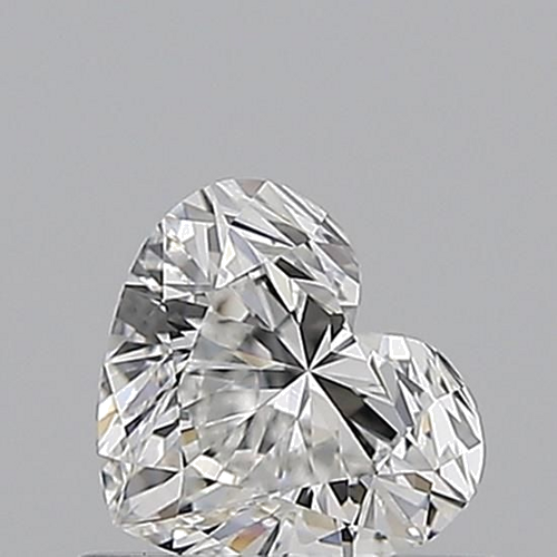 0.51 carat E-VS2 Natūralus Heart Deimantas (1)