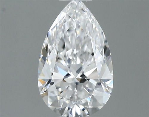 0.4 carat D-VVS1 Natūralus Pear Deimantas (1)