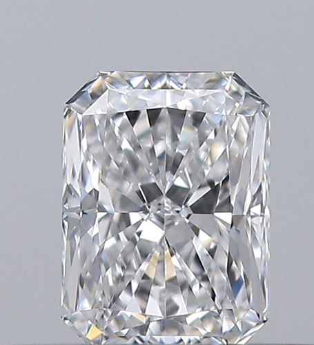 0.33 carat E-VVS1 Natūralus Radiant Deimantas (1)