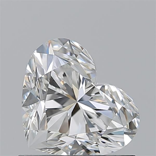 0.91 carat H-VS2 Natūralus Heart Deimantas (1)