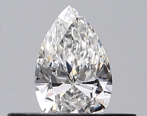 0.26 carat F-VVS2 Natūralus Pear Deimantas (1)