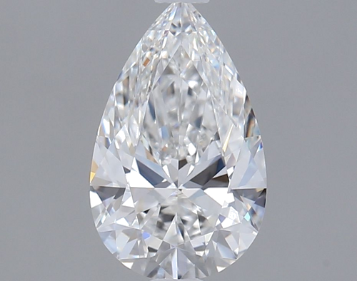 1.23 carat F-IF Natūralus Pear Deimantas (1)