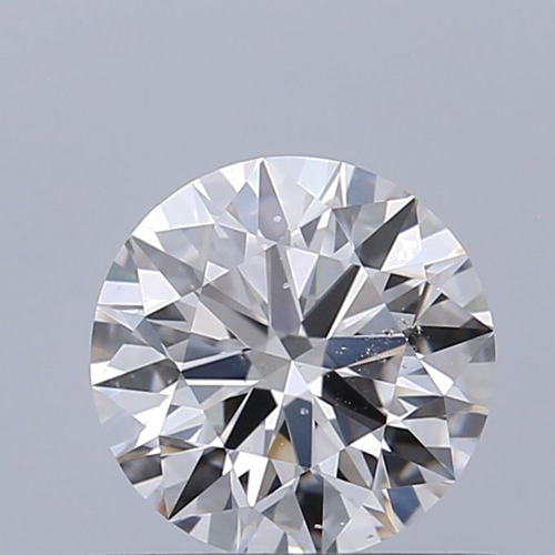 0.7 carat F-SI1 Excellent cut Natūralus Round Deimantas (1)