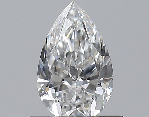 0.51 carat E-IF Natūralus Pear Deimantas (1)