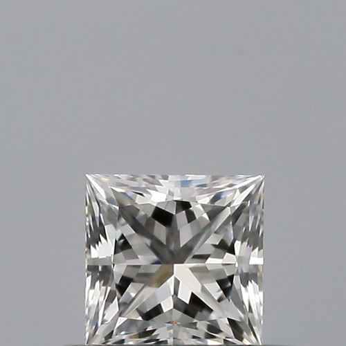 0.34 carat F-IF Natūralus Princess Deimantas (1)
