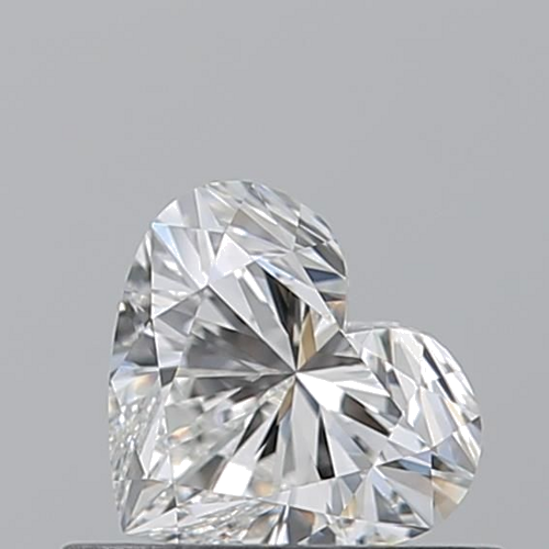 0.5 carat G-VVS1 Natūralus Heart Deimantas (1)