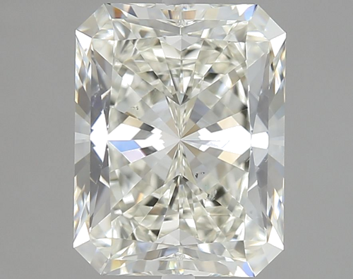 3.01 carat K-SI1 Natūralus Radiant Deimantas (1)
