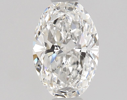 0.5 carat E-VS2 Natūralus Oval Deimantas (1)