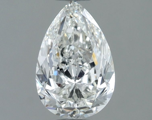 1.04 carat I-SI1 Natūralus Pear Deimantas (1)