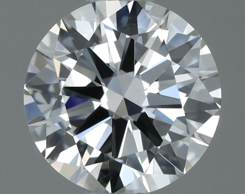 0.5 carat I-VVS2 GD cut Natūralus Round Deimantas (1)