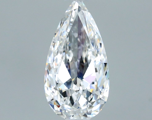 0.51 carat E-VS1 Natūralus Pear Deimantas (1)