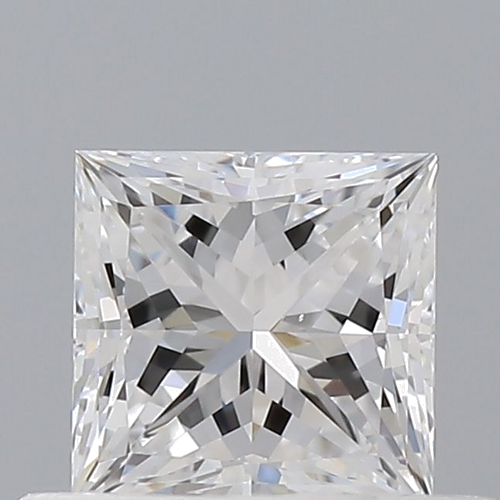 0.5 carat D-VS2 Natūralus Princess Deimantas (1)