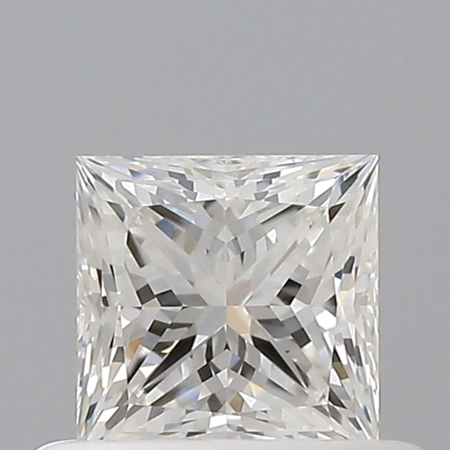 0.5 carat G-VVS2 Natūralus Princess Deimantas (1)