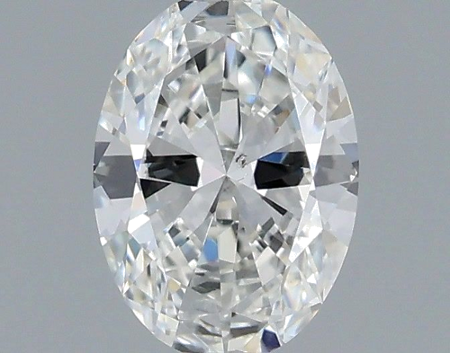 0.4 carat H-SI1 Natūralus Oval Deimantas (1)