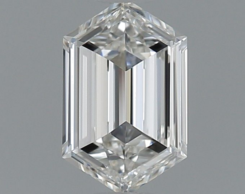 0.4 carat G-VVS2 Natūralus Hexagonal Deimantas (1)